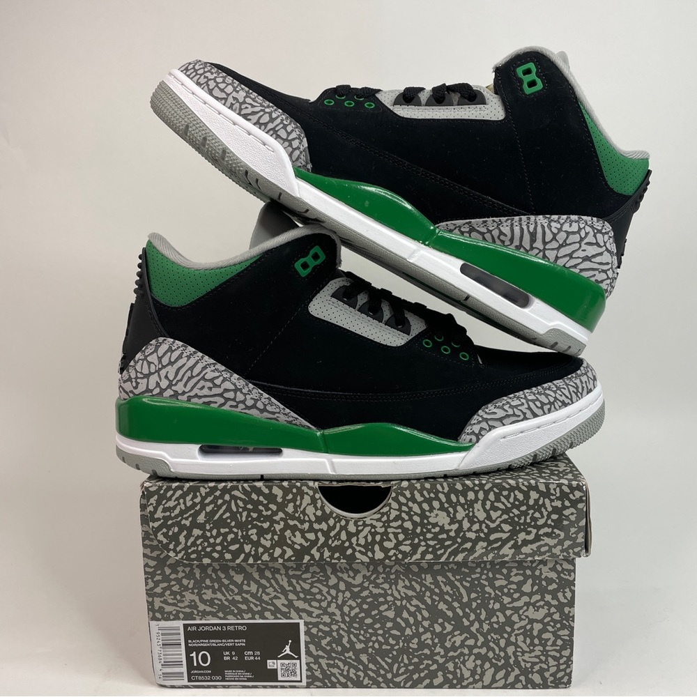 Nike Air Jordan 3 Retro “Pine Green” 2023 - Picture 1 of 7